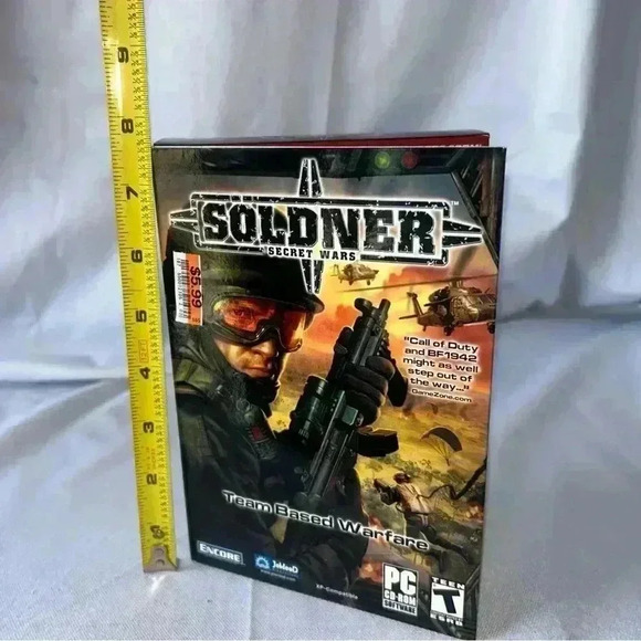 NEW Rare Soldner Secret Wars PC Game - Medium Box 28016 - FACTORY SEALED - Picture 8 of 9